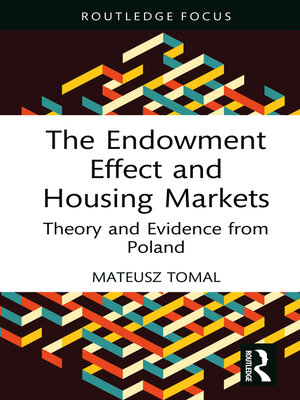 cover image of The Endowment Effect and Housing Markets